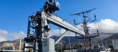 Marine Electro-Hydraulic Deck Crane 3t/9m