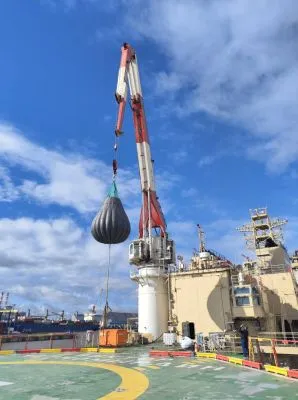 Marine Electro-Hydraulic Crane 30t/43m