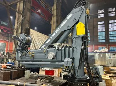 Marine Knuckle Boom Crane 10m/1000kg