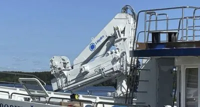 Yacht Knuckle-Boom Telescopic Crane 5,5-8m/1.5t-0,4t