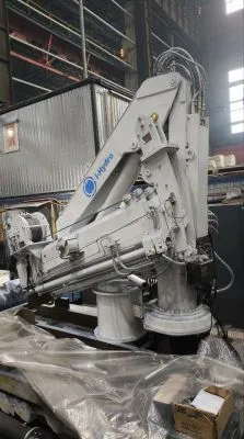 Yacht Knuckle-Boom Telescopic Crane 5,5-8m/1.5t-0,4t