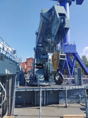 Marine Articulated Telescopic Jib Crane