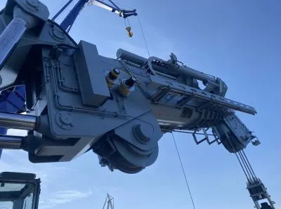 Marine Articulated Telescopic Jib Crane