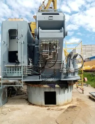 Marine Articulated Telescopic Jib Crane