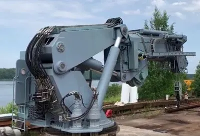 Marine Articulated Telescopic Jib Crane