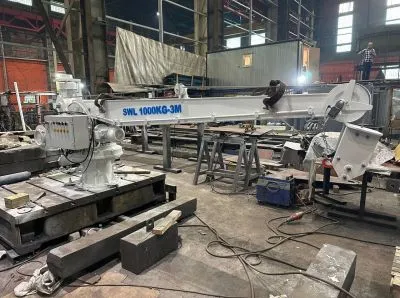 Marine Folding Jib Crane 1000kg